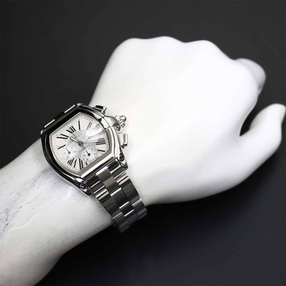 Roadster Chronograph W62006X6 Date Automatic Silver Dial Mens