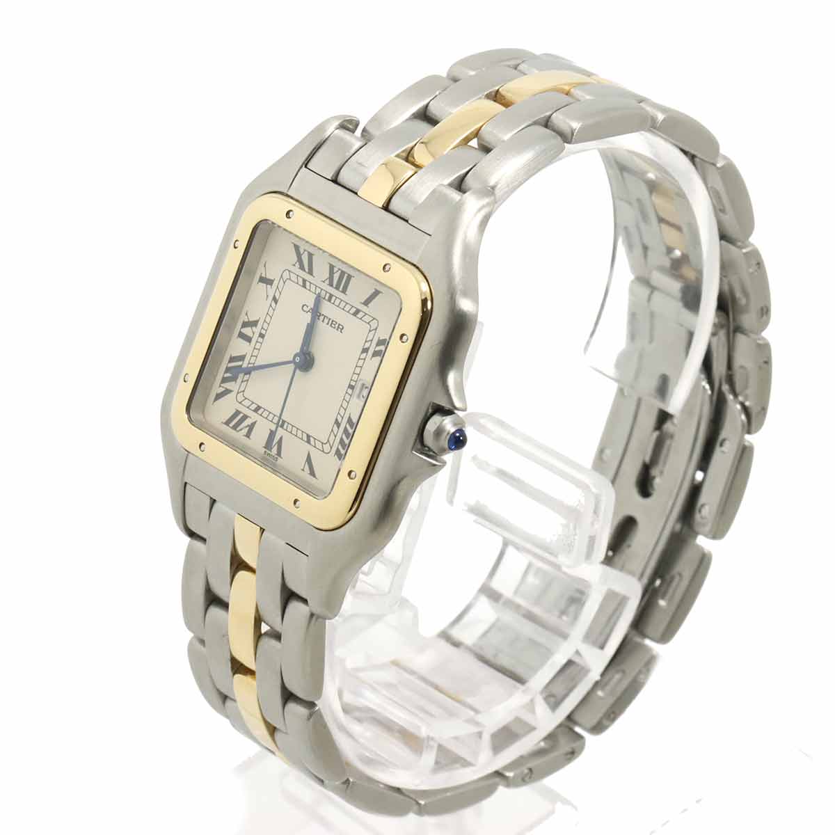 Panthere LM 83083441 Quartz Cream Dial Mens Wrist Watch