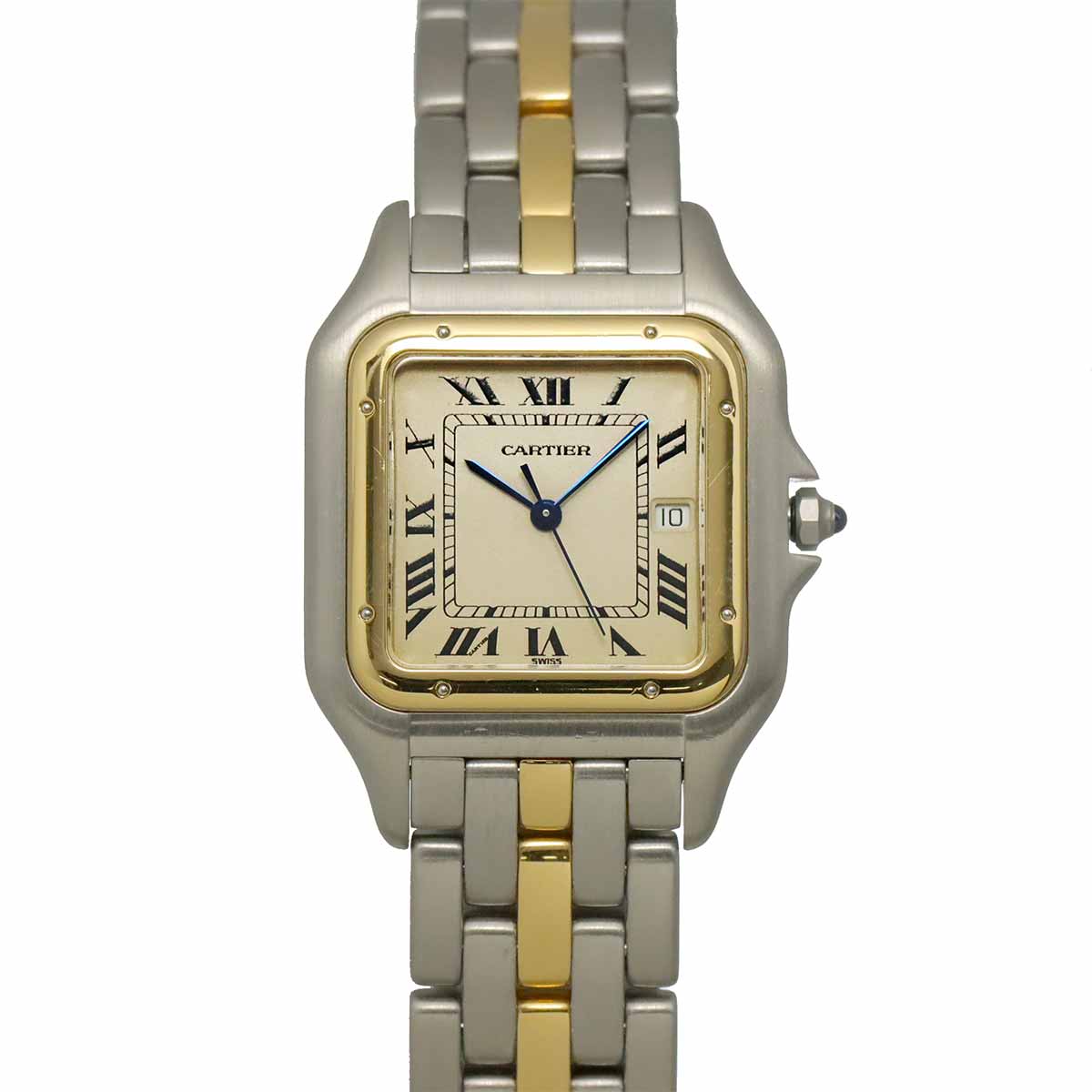 Panthere LM 83083441 Quartz Cream Dial Mens Wrist Watch