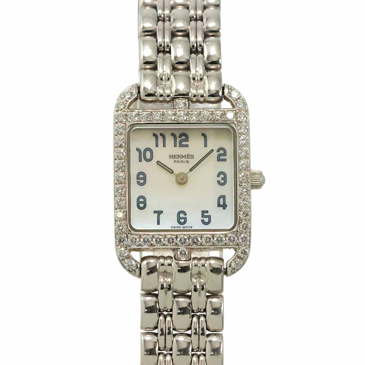 Cape Cod mini CC1 192 Diamond Bezel 750 White Gold Ladies