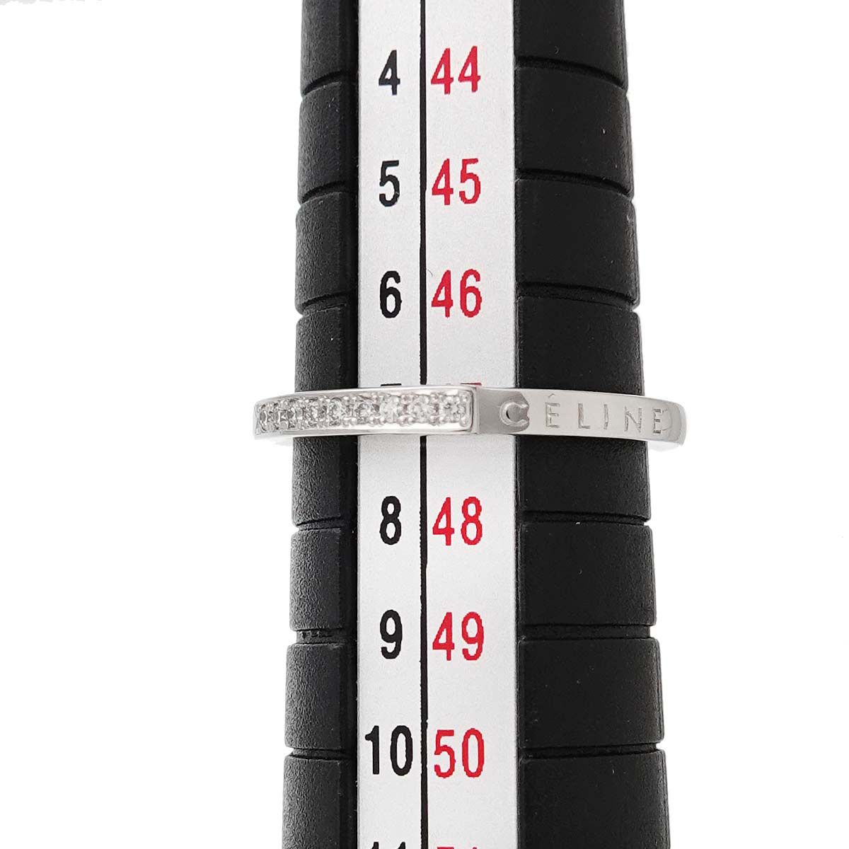 Diamond Ring Pt Platinum Size4(US)