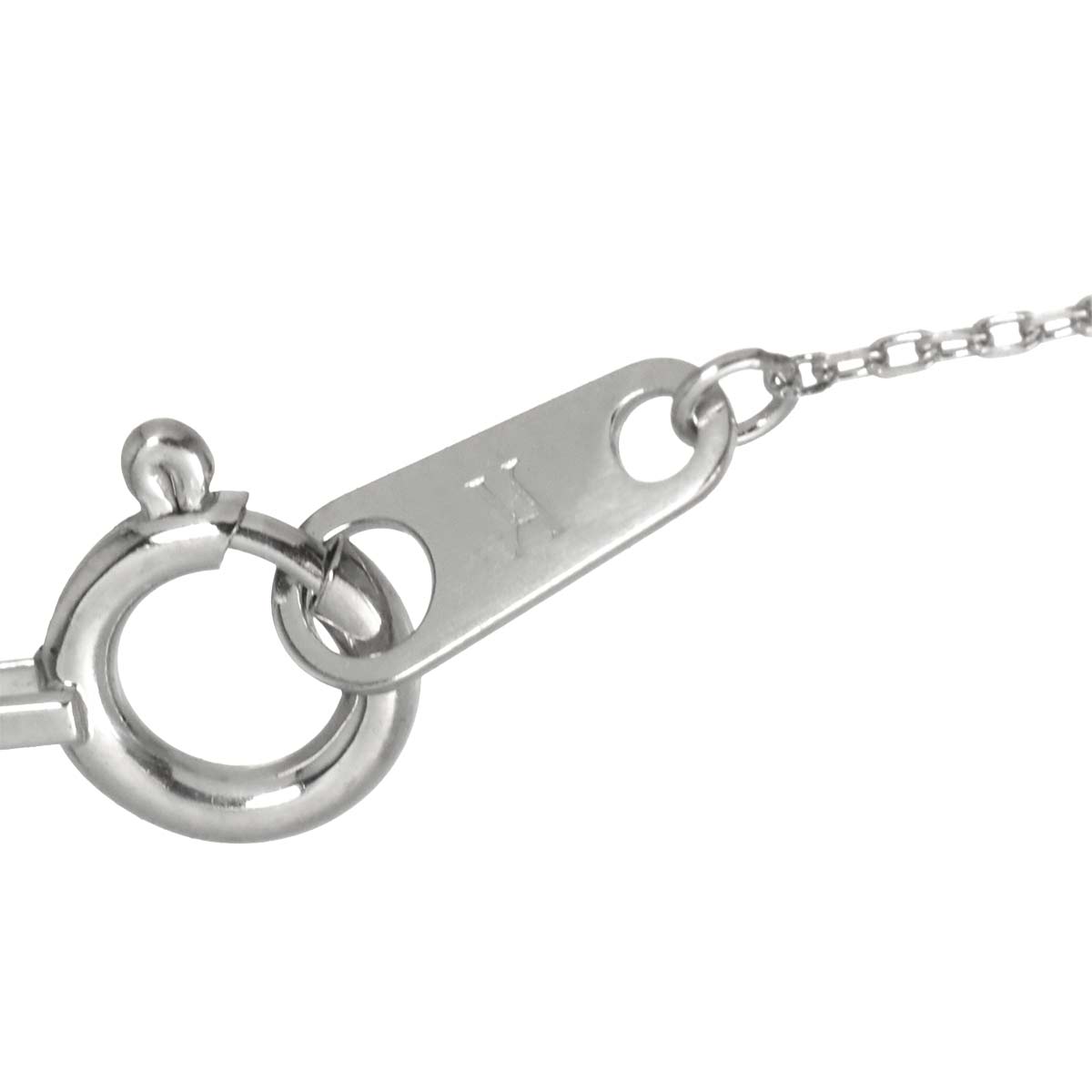 Diamond Necklace 18K WG 750