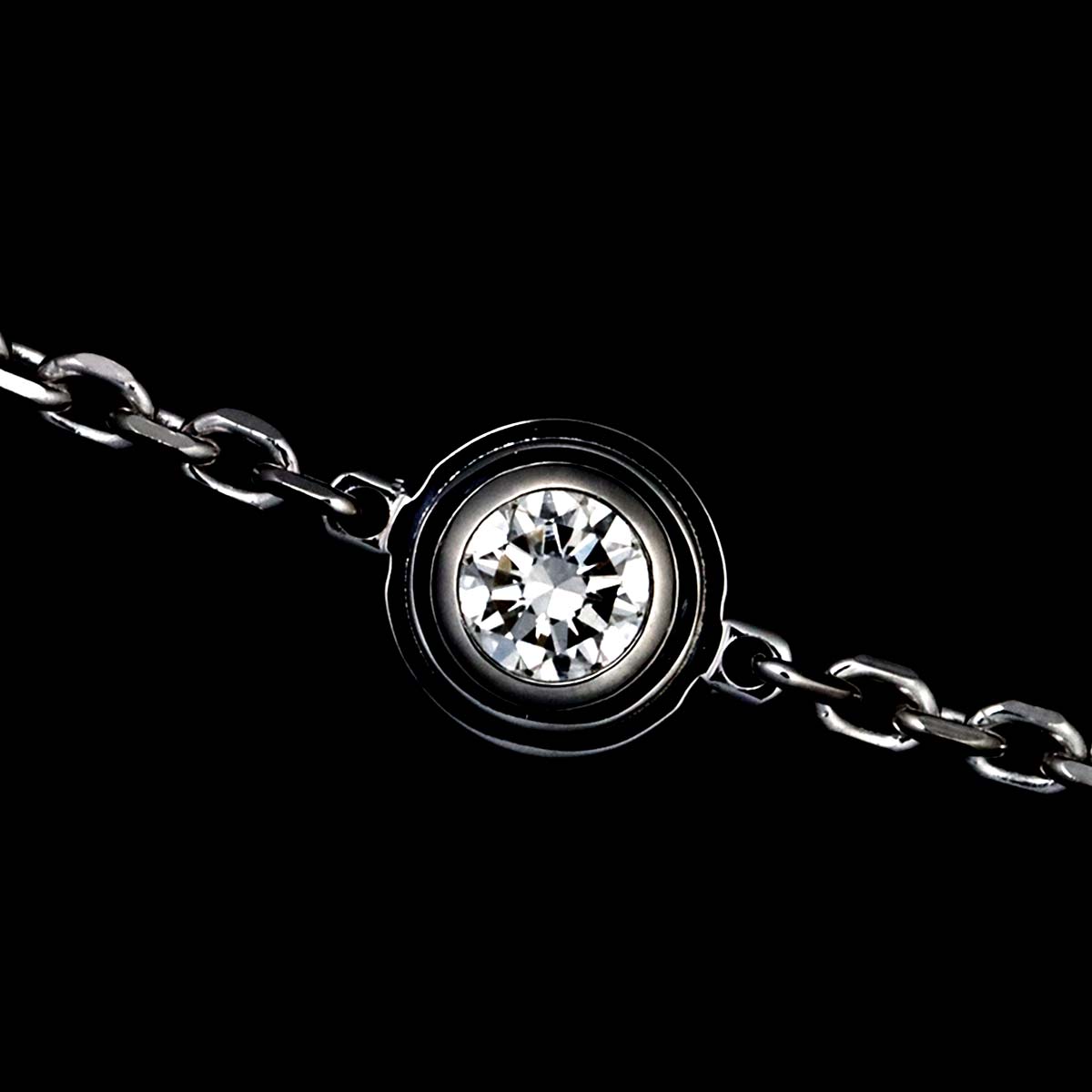 d Amour Diamond Bracelet XS 18K White Gold 750
