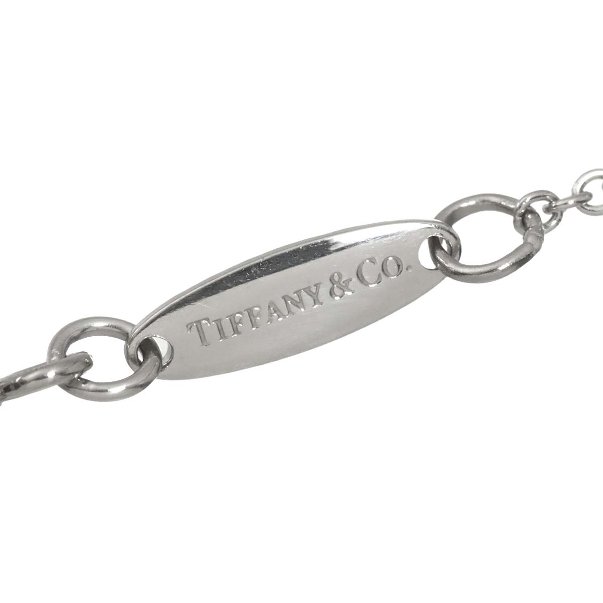 Bean Diamond Necklace Platinum