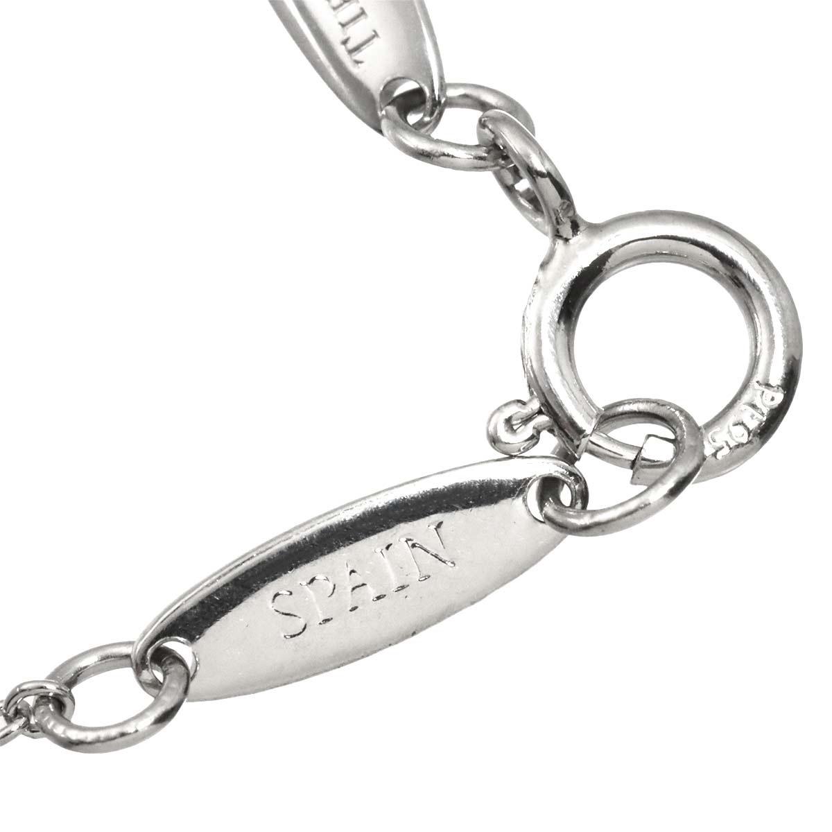 Bean Diamond Necklace Platinum