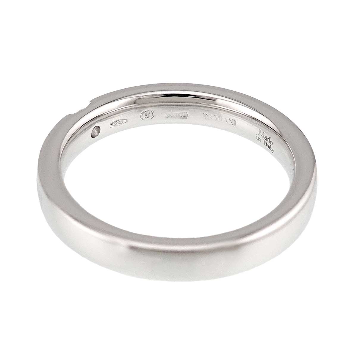 LE FEDI Diamond Ring 18K White Gold 750 size7.25(US)