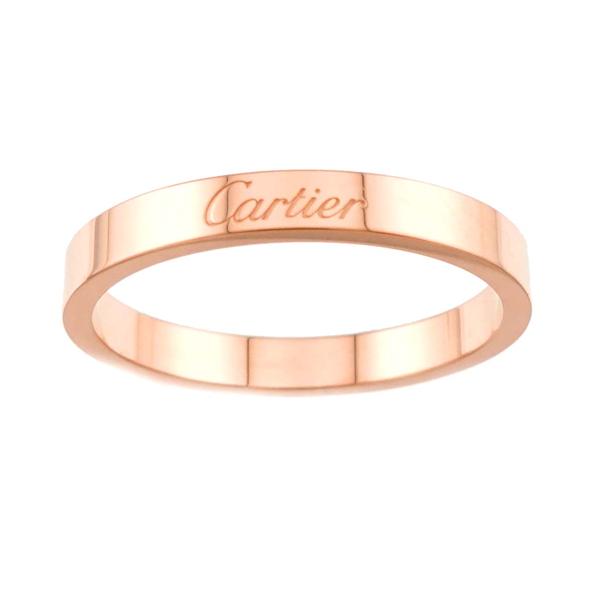 C de Ring 18K Pink Gold 750 Size63 10.25(US)
