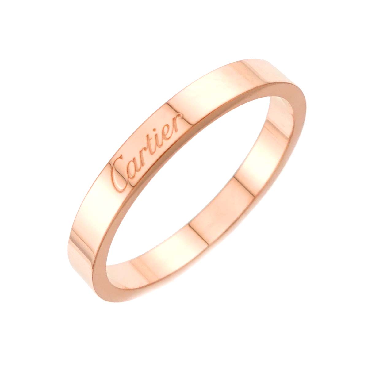 C de Ring 18K Pink Gold 750 Size63 10.25(US)