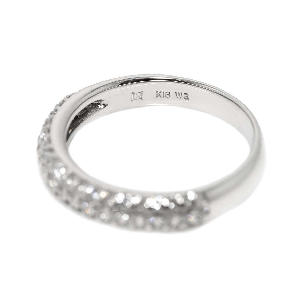 PICCOLINI Diamond 0.50ct Ring 18K WG 750 Size5.5-5.75(US)