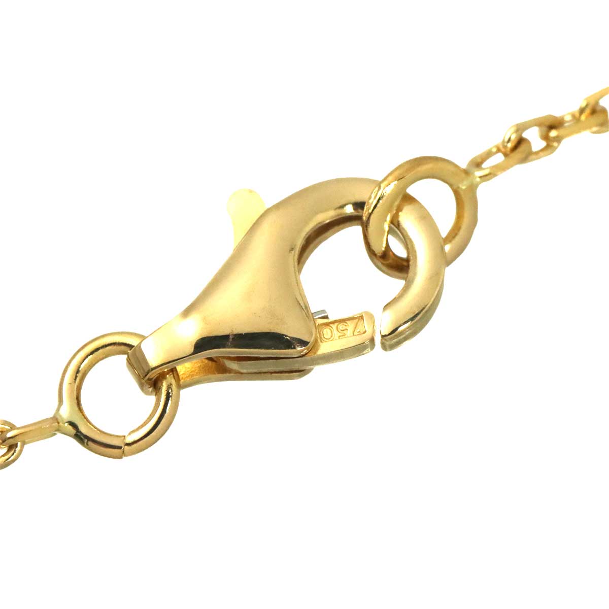 Vintage Alhambra MOP Necklace 18K YG 750