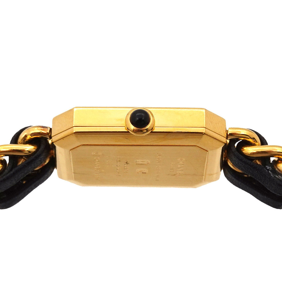 Premiere Size XL H0001 Vintage Quartz Black Dial Ladies Watch