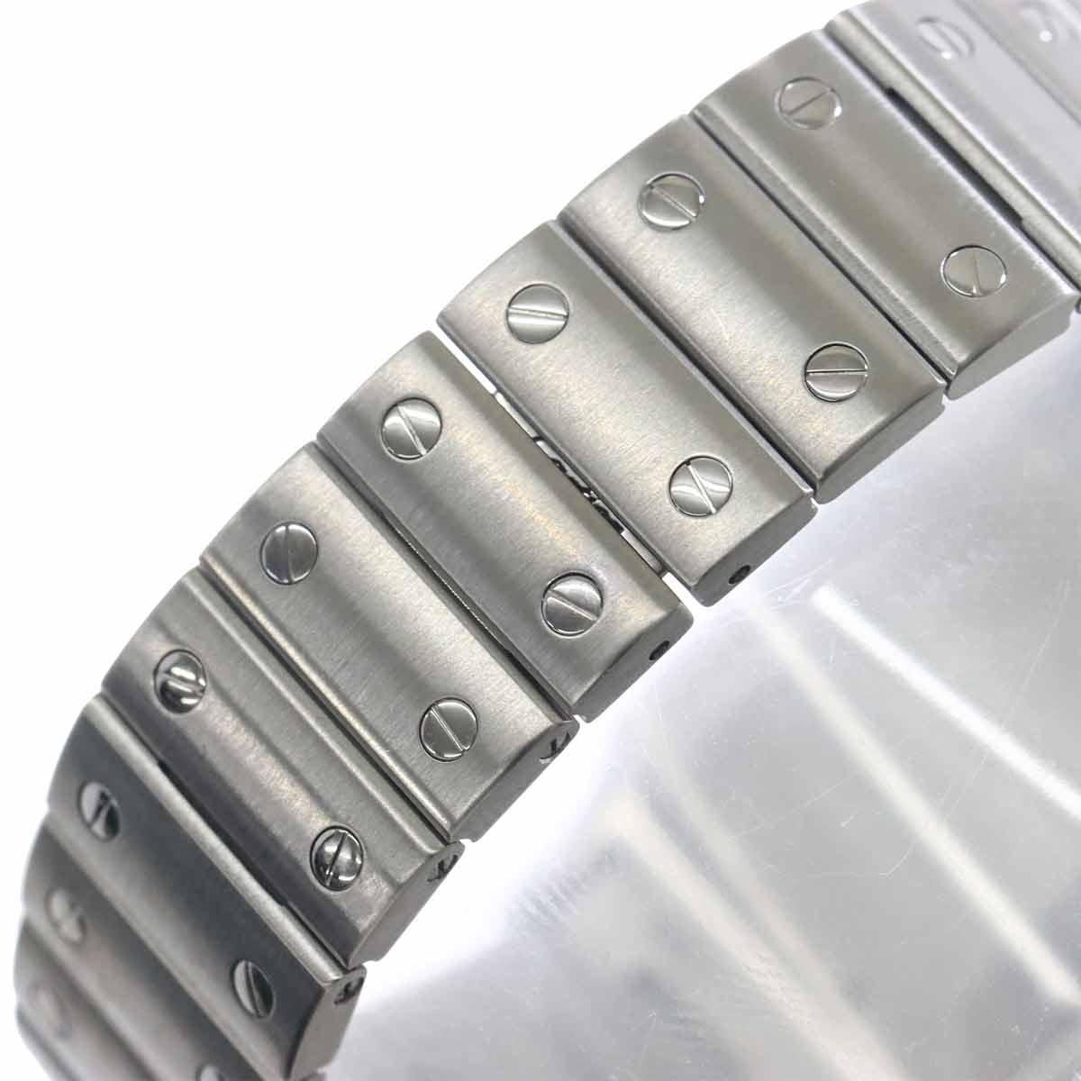 Santos Galbee LM W20055D6 Date Silver Dial Mens Watch