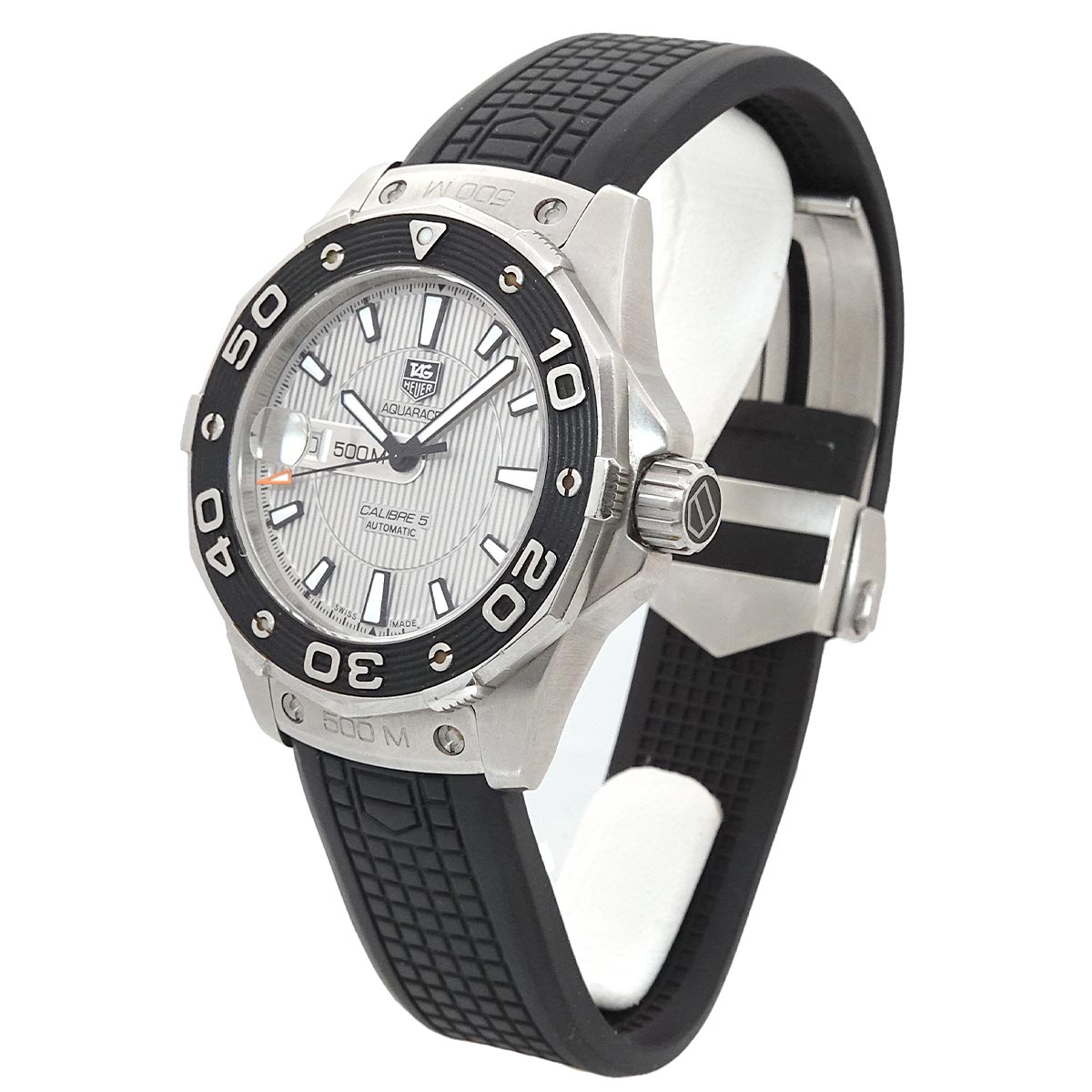 Aqua racer WAJ2111 Gray Dial Date Automatic Mens Watch