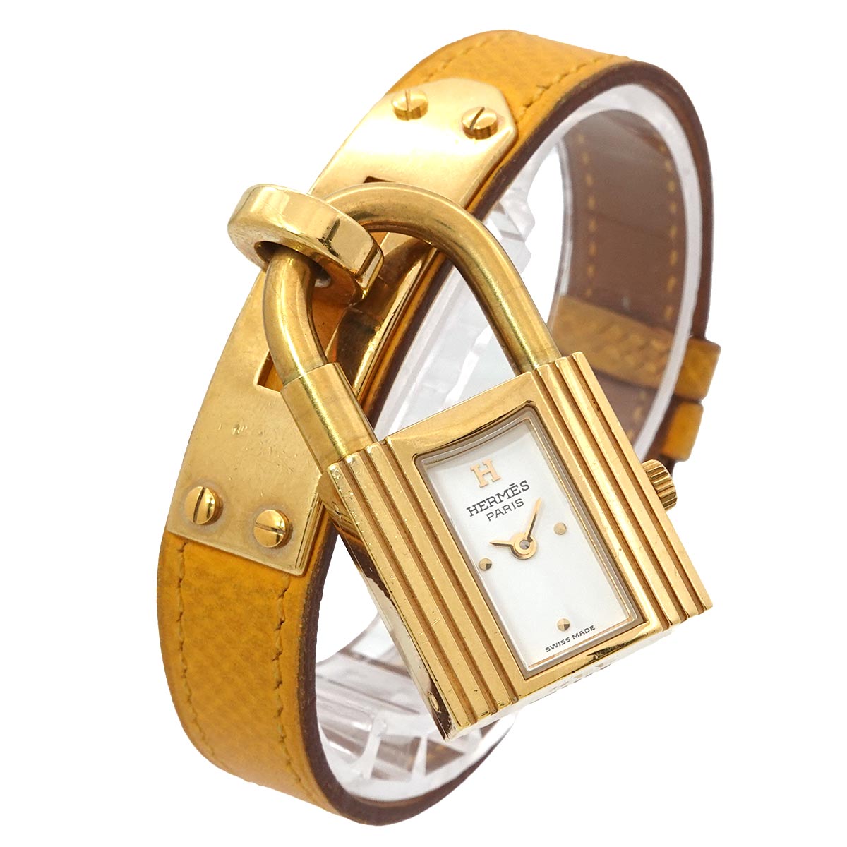 Kelly Watches Quartz White Dial Vintage Cadena Ladies Watch