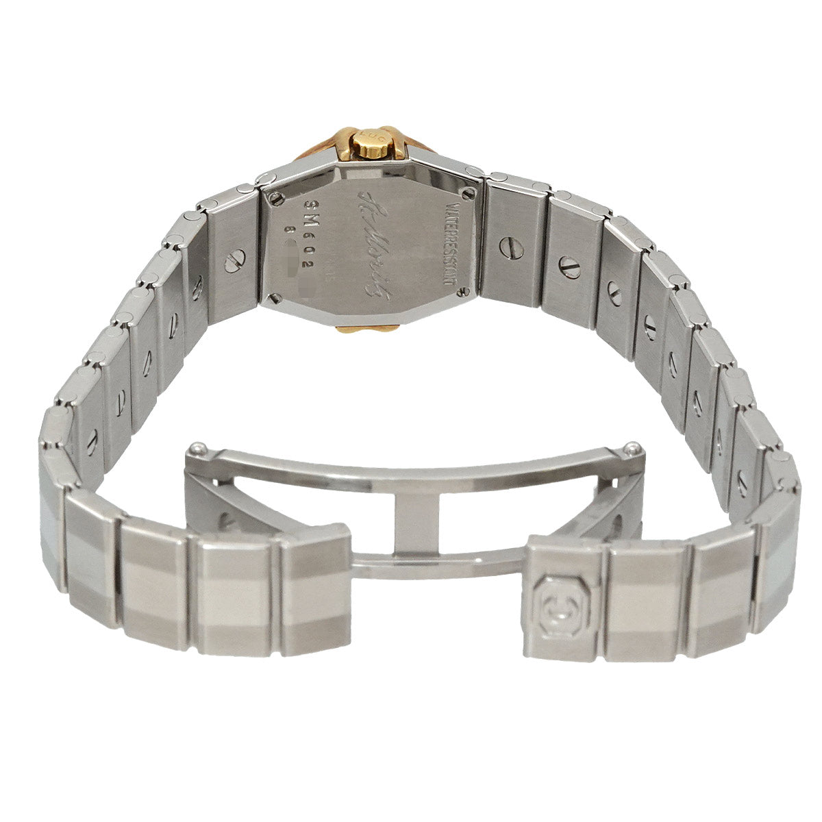 St. Moritz 25/8074-15 YG Quartz White Dial Ladies Watch
