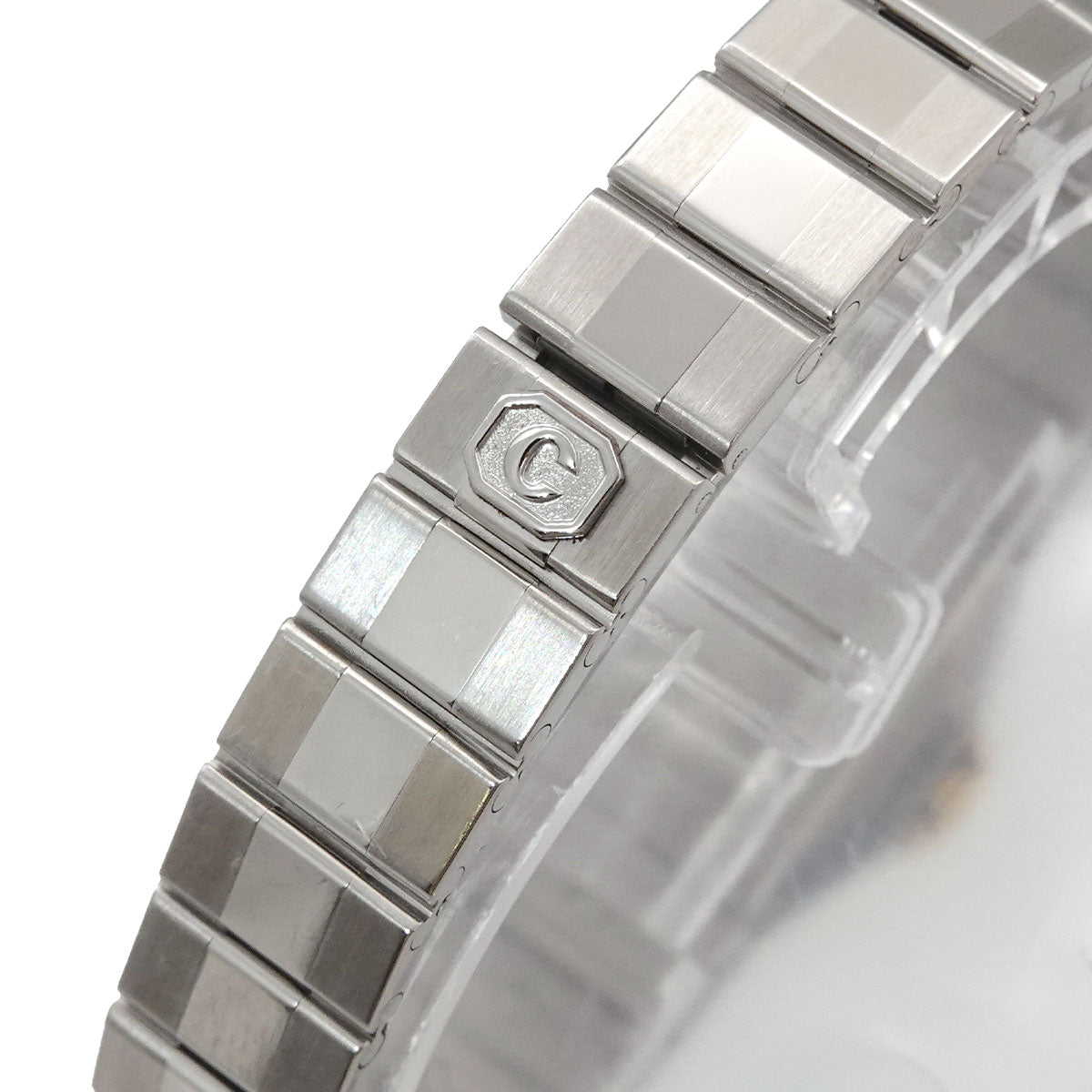 St. Moritz 25/8074-15 YG Quartz White Dial Ladies Watch