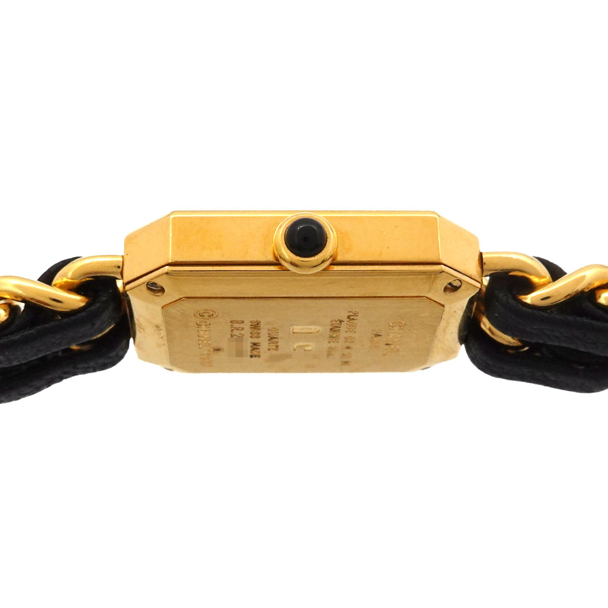 Premiere Size L H0001 Vintage Quartz Black Dial Ladies Watch