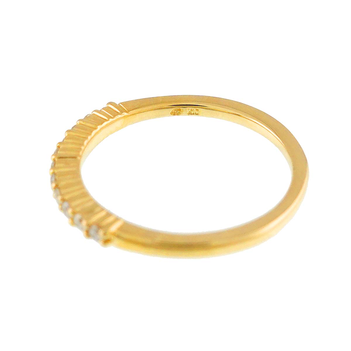 Diamond Ring 10K YG 416 Size3.75(US)