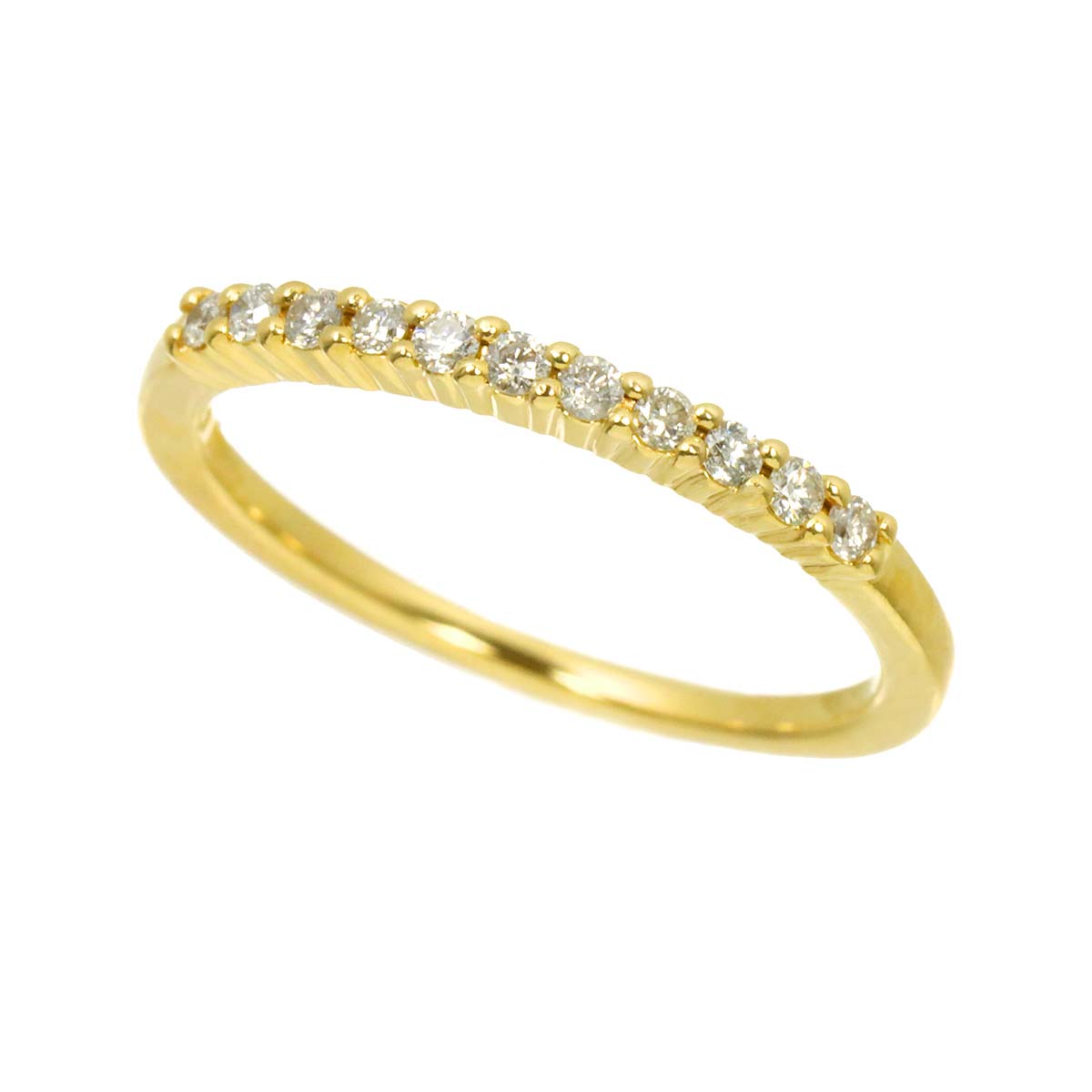 Diamond Ring 10K YG 416 Size3.75(US)