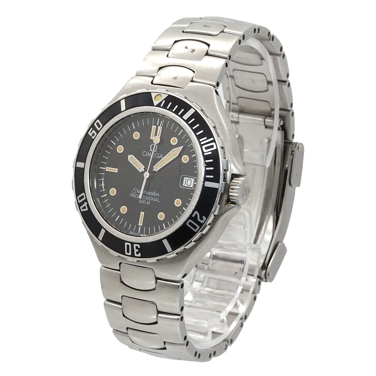 Seamaster Professionnel 200 Quartz Black Dial Mens