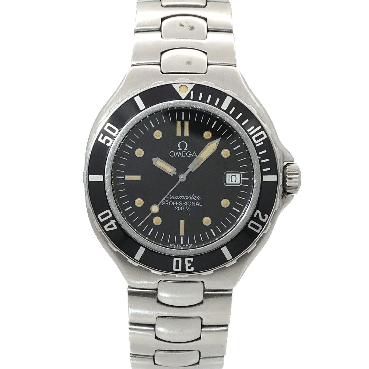 Seamaster Professionnel 200 Quartz Black Dial Mens