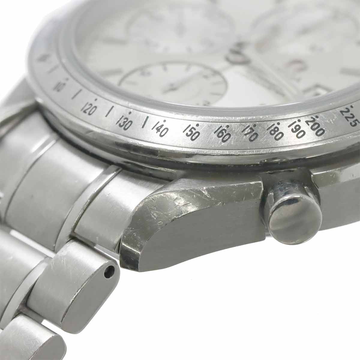 Speedmaster Date 3211 30 Chronograph Automatic Silver Dial Mens