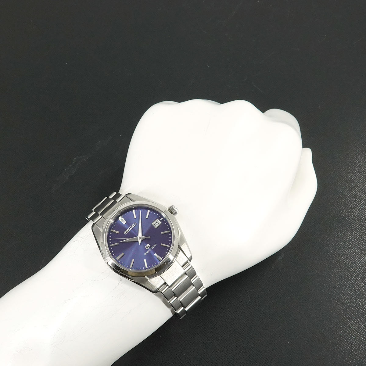 GRAND SEIKO SBGX065 Date Quartz Blue Dial Mens 9F62 0ABO Watch