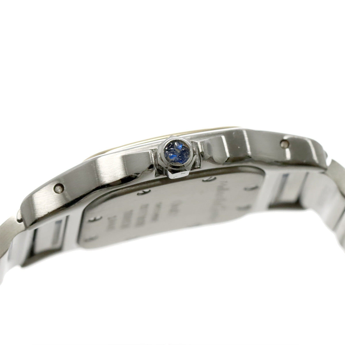 Santos Galbee W20012C4 750 YG Cream Dial Ladies Watch