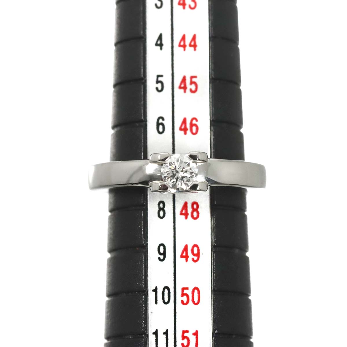 C deDiamond 0.23ct E/VVS1 Ring Pt Platinum size47 4(US)