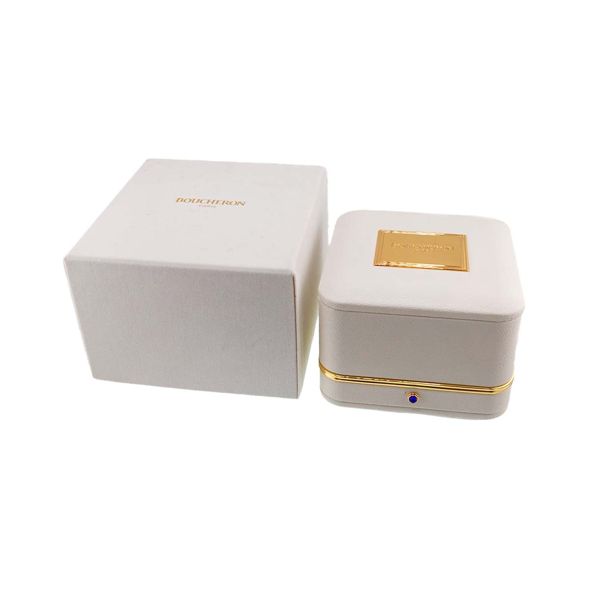 QUATRE RADIANT Diamond Single Earrings Clip on 18K YG WG