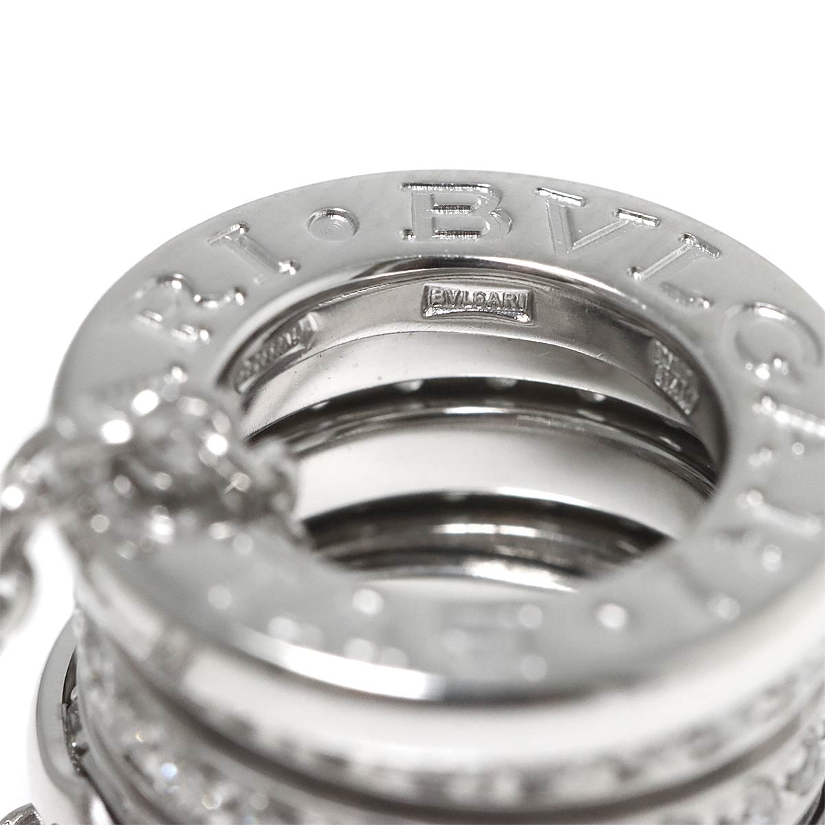 B-ZERO1 Diamond Necklace 18K WG White Gold 750
