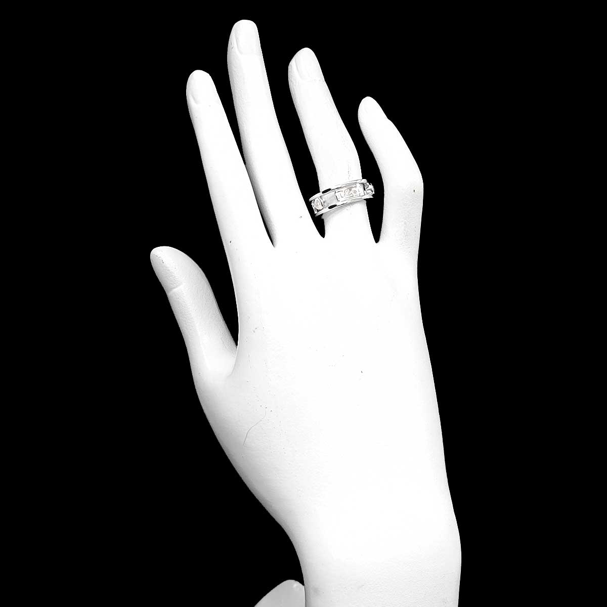1837 Element Diamond Ring 18K WG Size5.75-6(US)