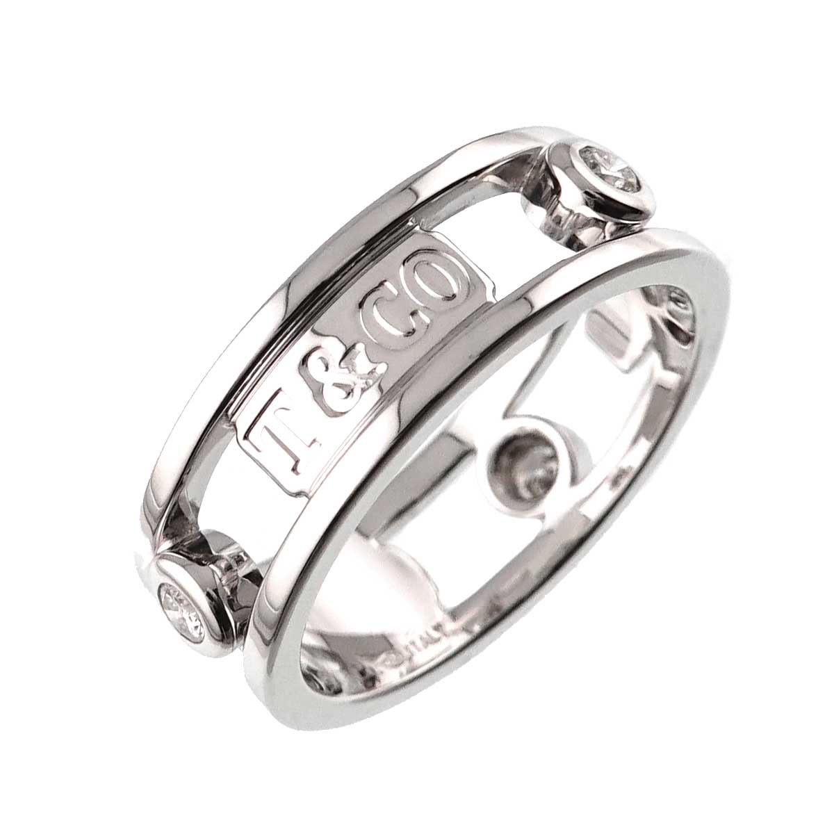 1837 Element Diamond Ring 18K WG Size5.75-6(US)