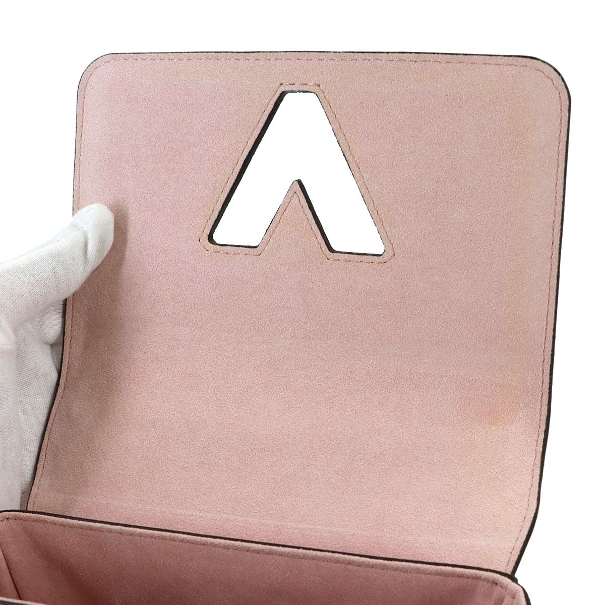 Epi Twist PM Hand Shoulder Bag Leather Pink White M58566