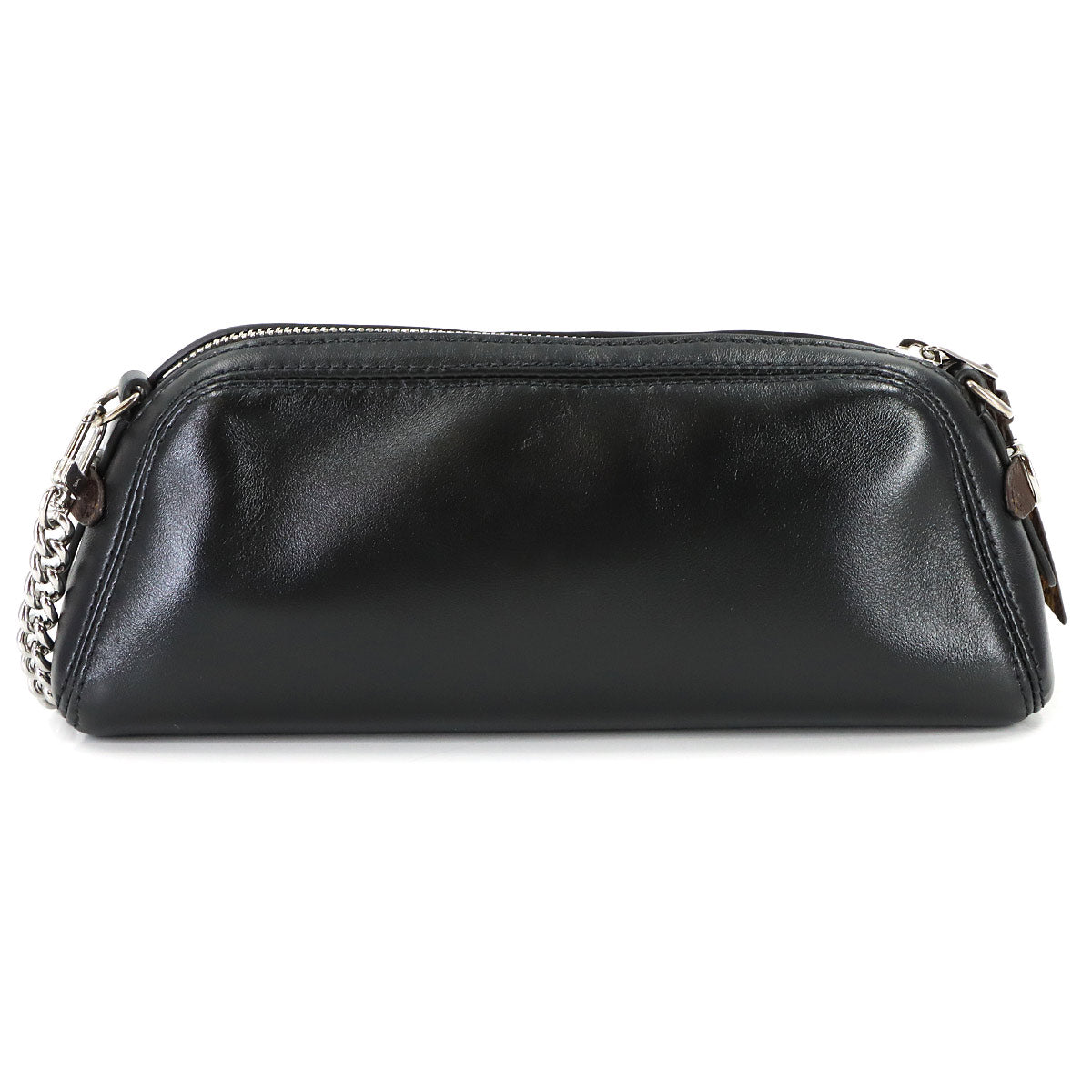 Pochette Vibe Hand Shoulder Bag Leather Black M14544