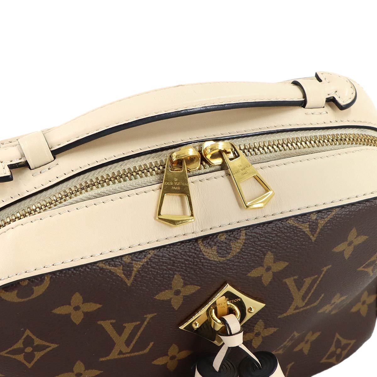 Monogram Saintonge 2way Shoulder Hand Bag M43559 Purse