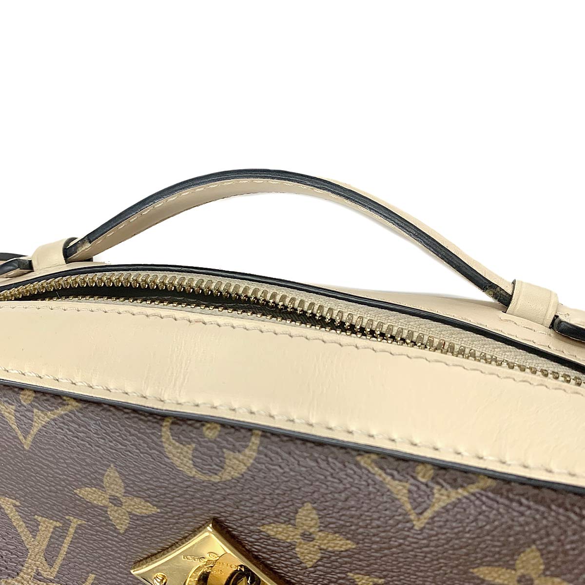 Monogram Saintonge 2way Shoulder Hand Bag M43559 Purse