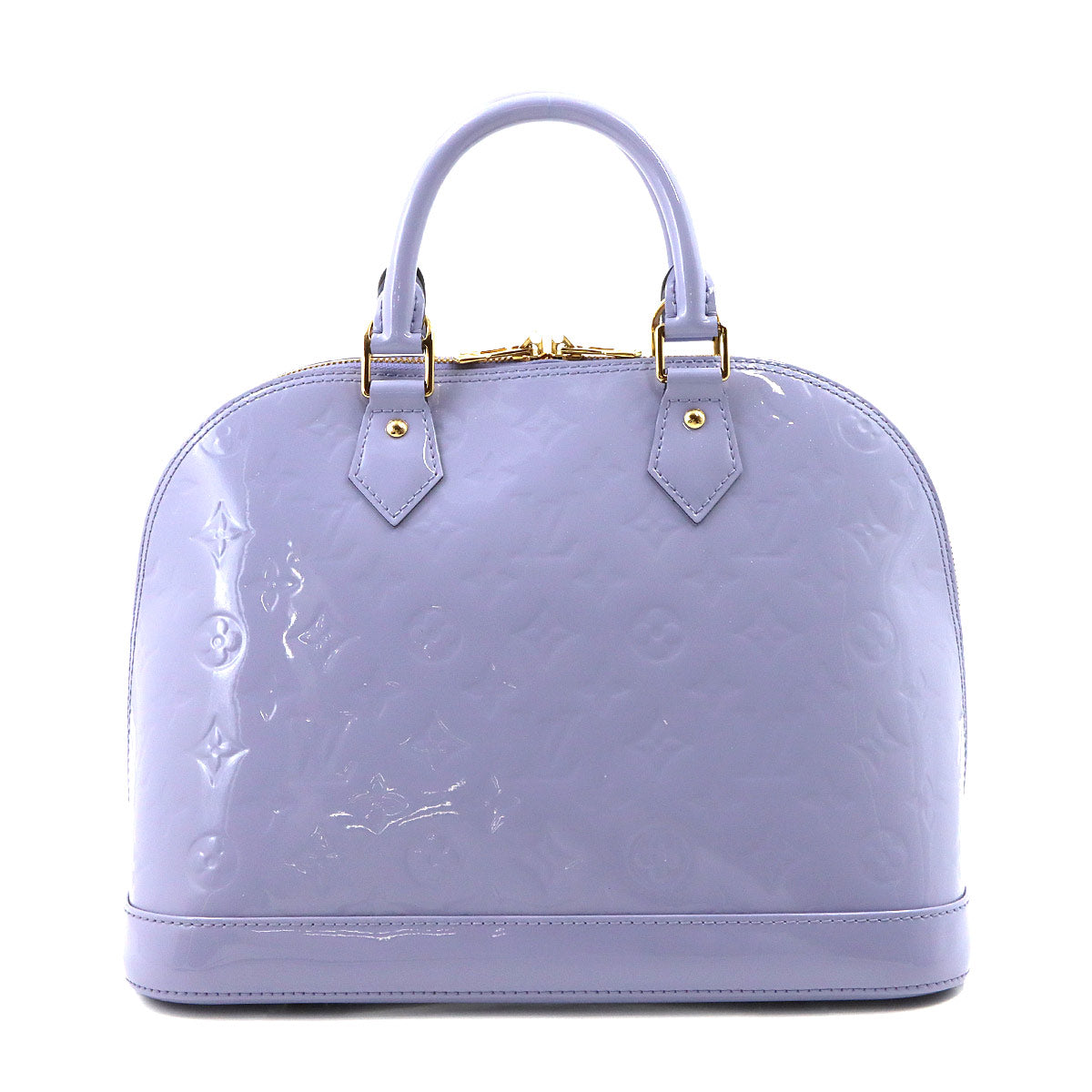 Monogram Vernis Alma PM Hand Bag Lilas M90100 Purse