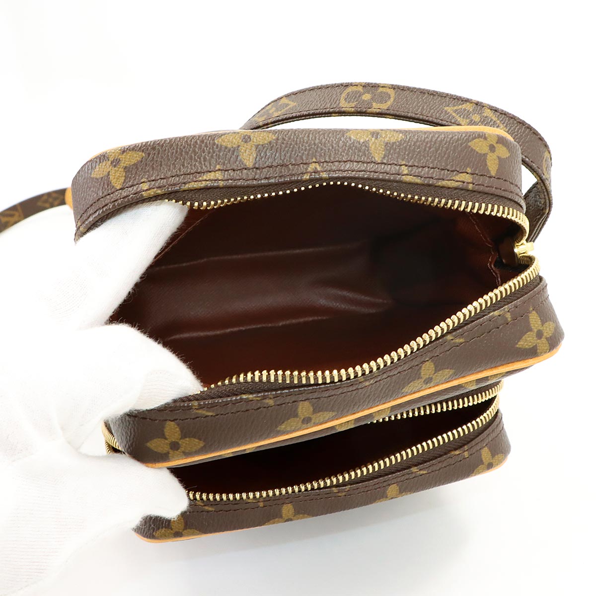 Monogram Amazon Shoulder Bag Brown M45236 LV Purse