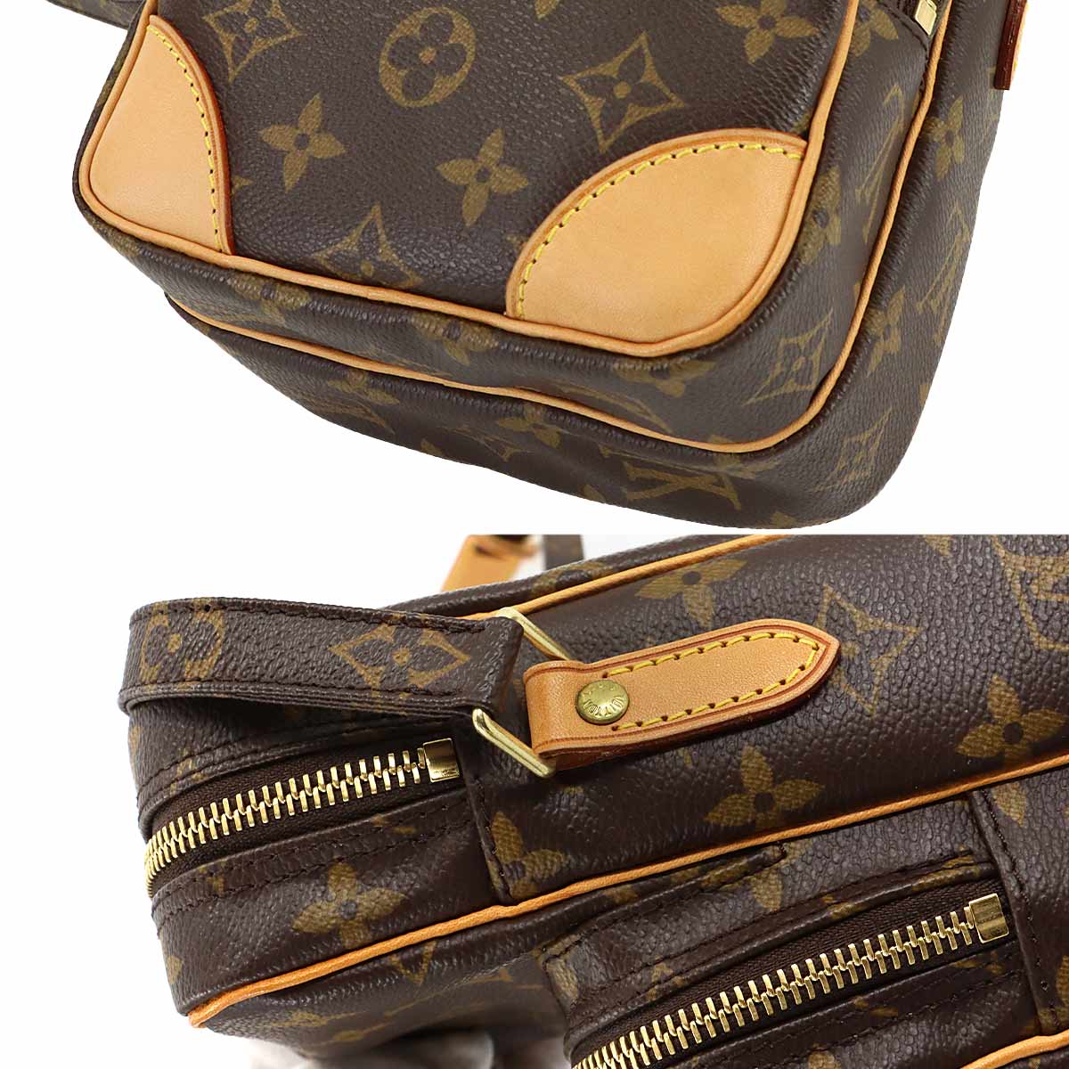 Monogram Amazon Shoulder Bag Brown M45236 LV Purse