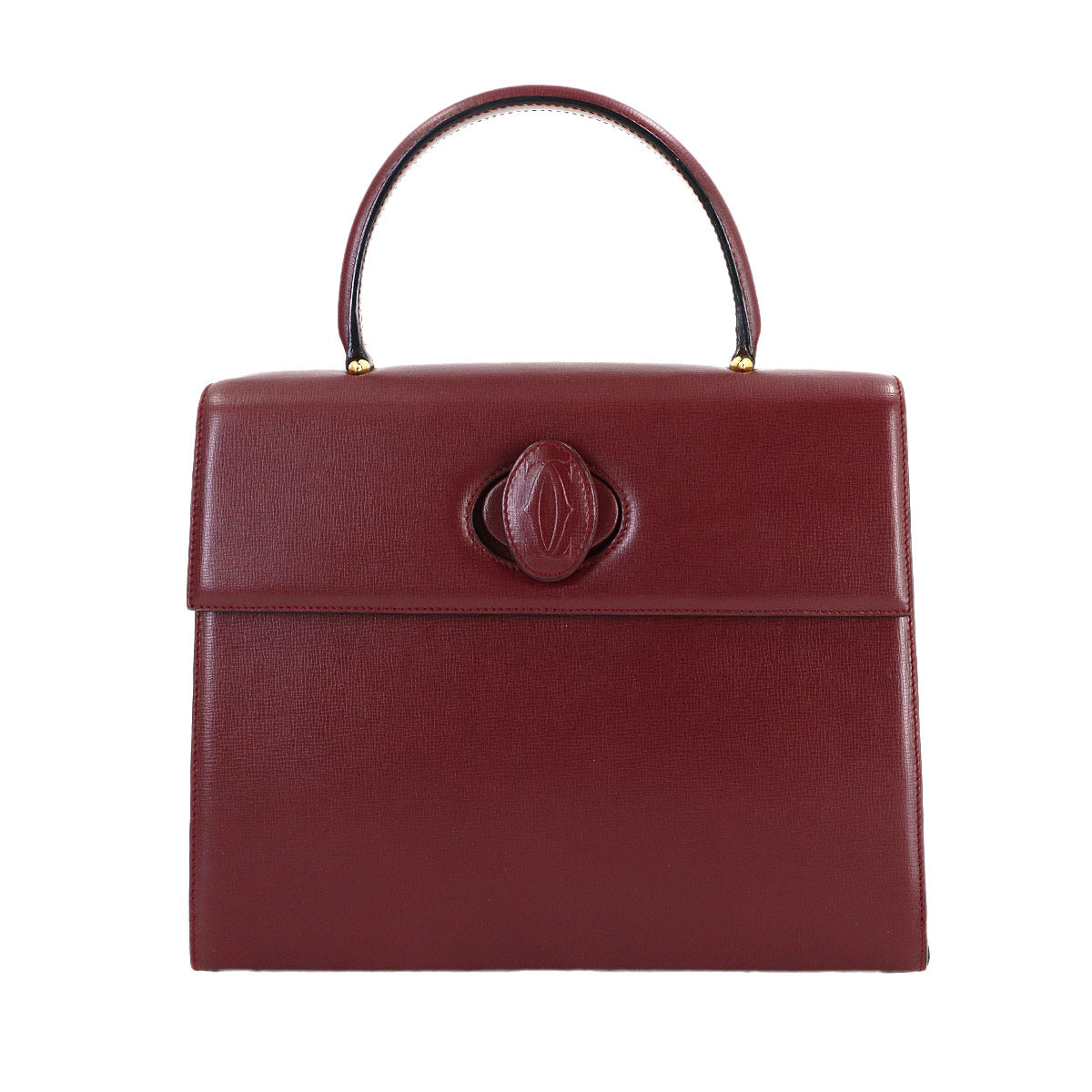 Must Hand Bag Leather Bordeaux Purse
