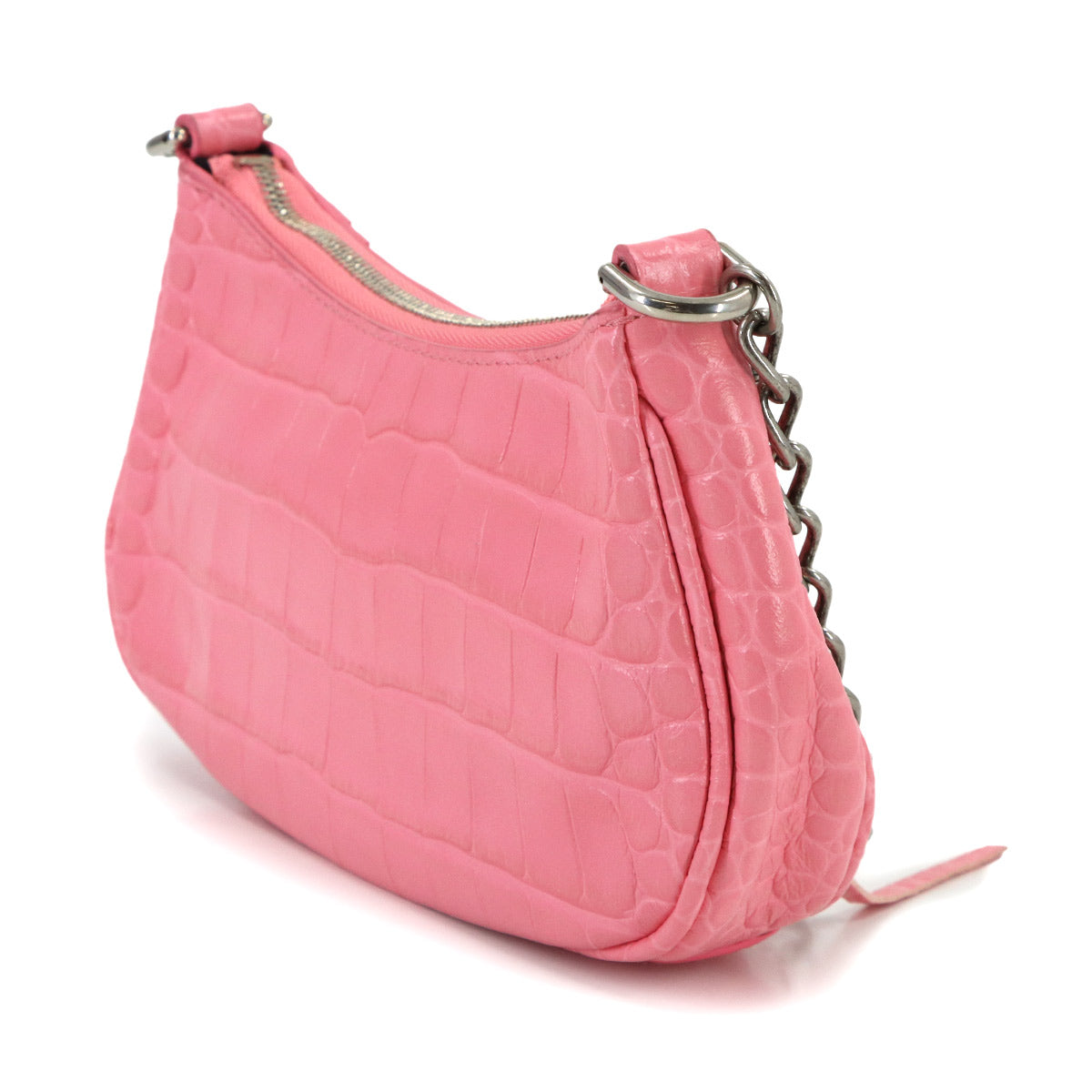 Le Cagole Mini Chain Hand Shoulder Bag Pink 695814