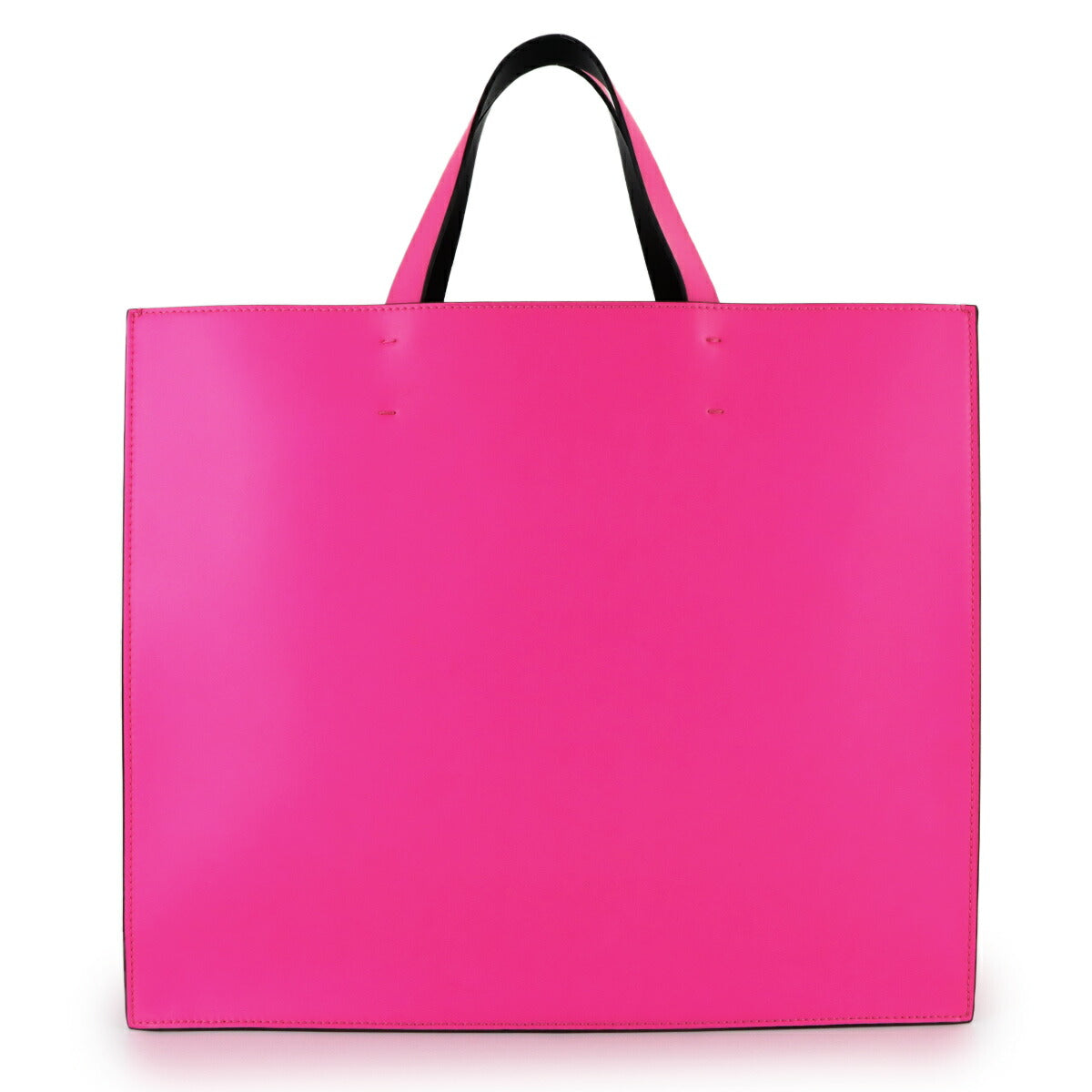 BALENCIAGA V Logos Large Tote Bag Leather Pink