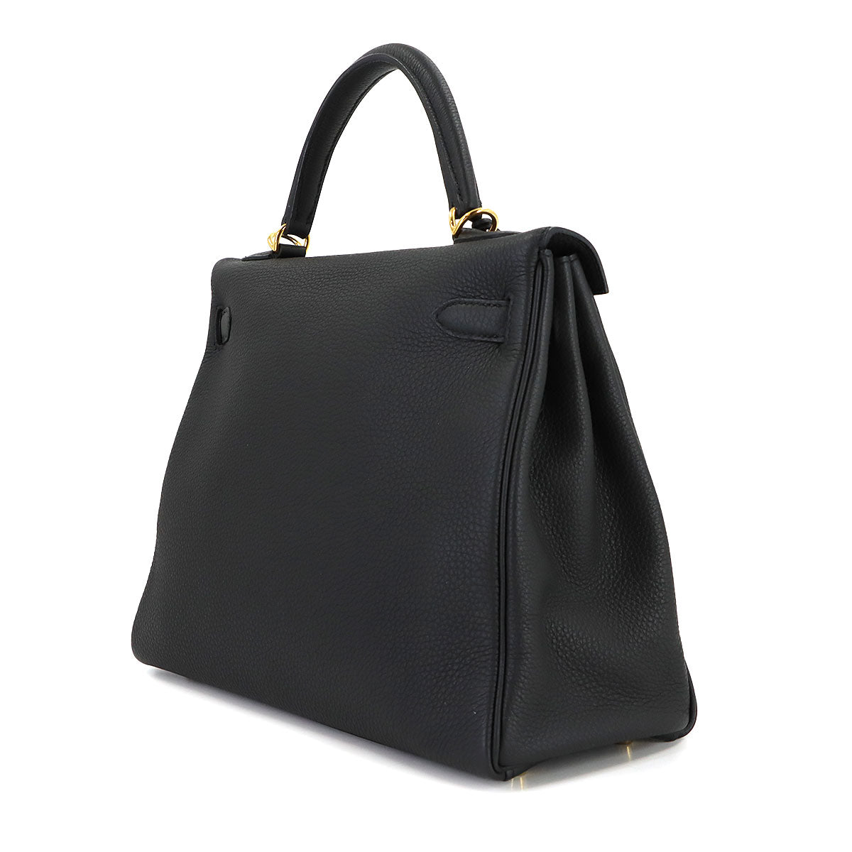 Kelly 32 2way Hand Shoulder Bag Togo Black Purse