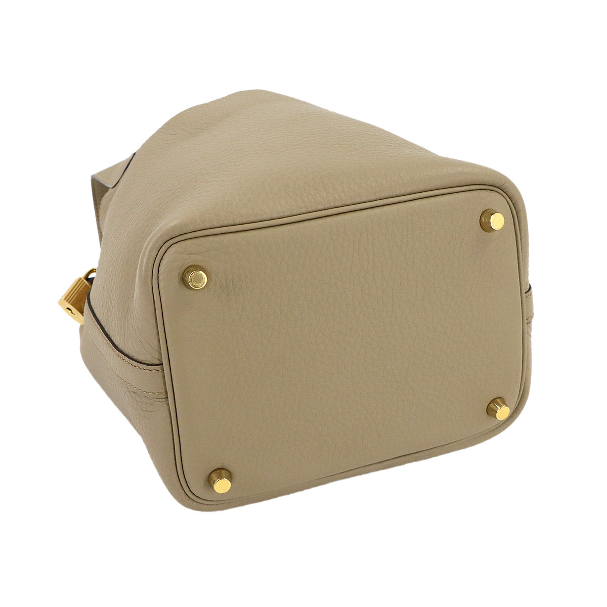 Picotin Lock PM Hand Bag Taurillon Clemence Trench Purse