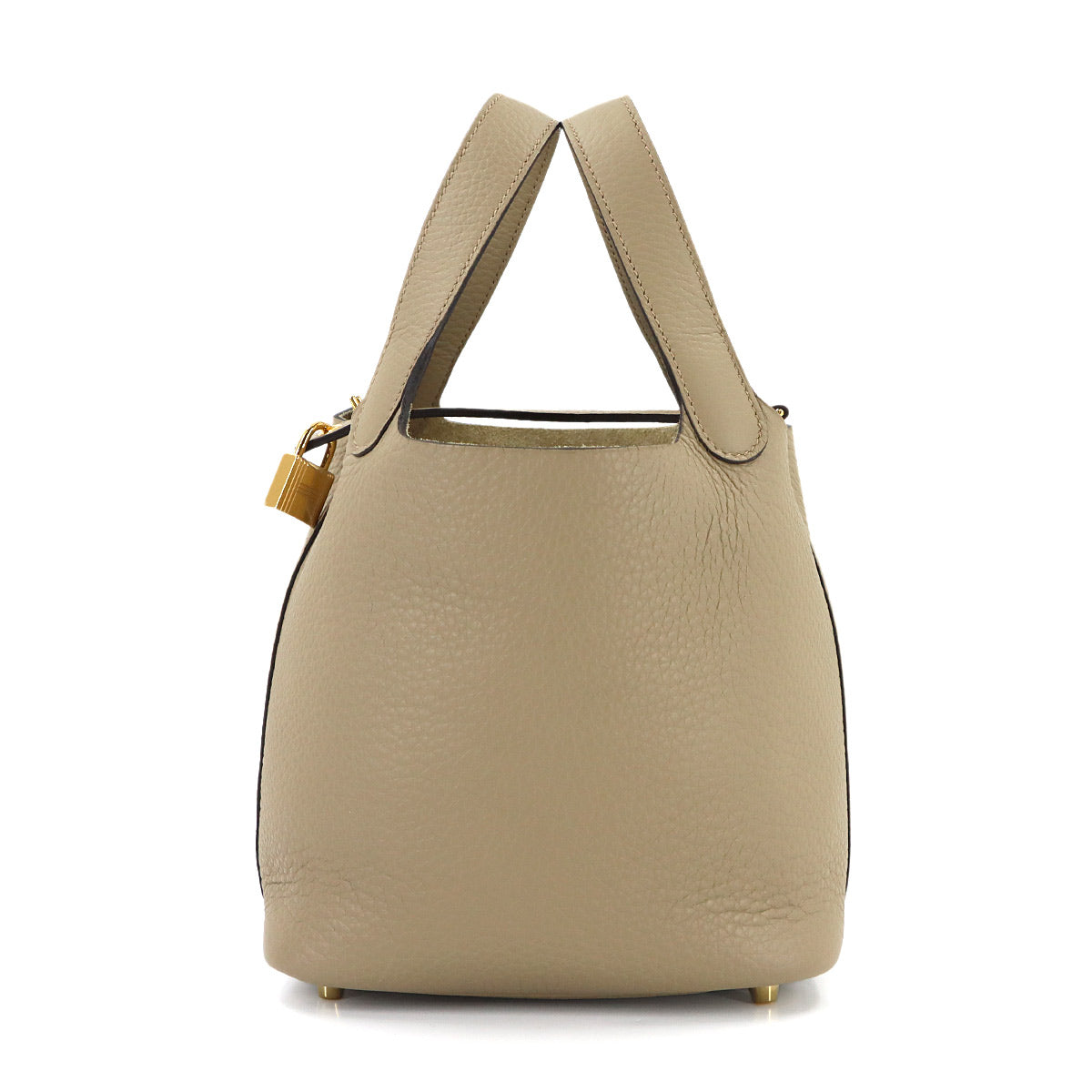 Picotin Lock PM Hand Bag Taurillon Clemence Trench Purse