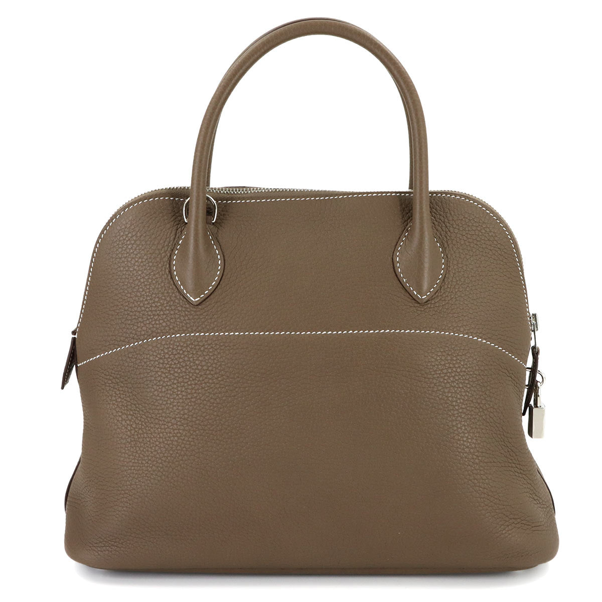 Bolide 31 2way Hand Shoulder Bag Taurillon Clemence Etoupe