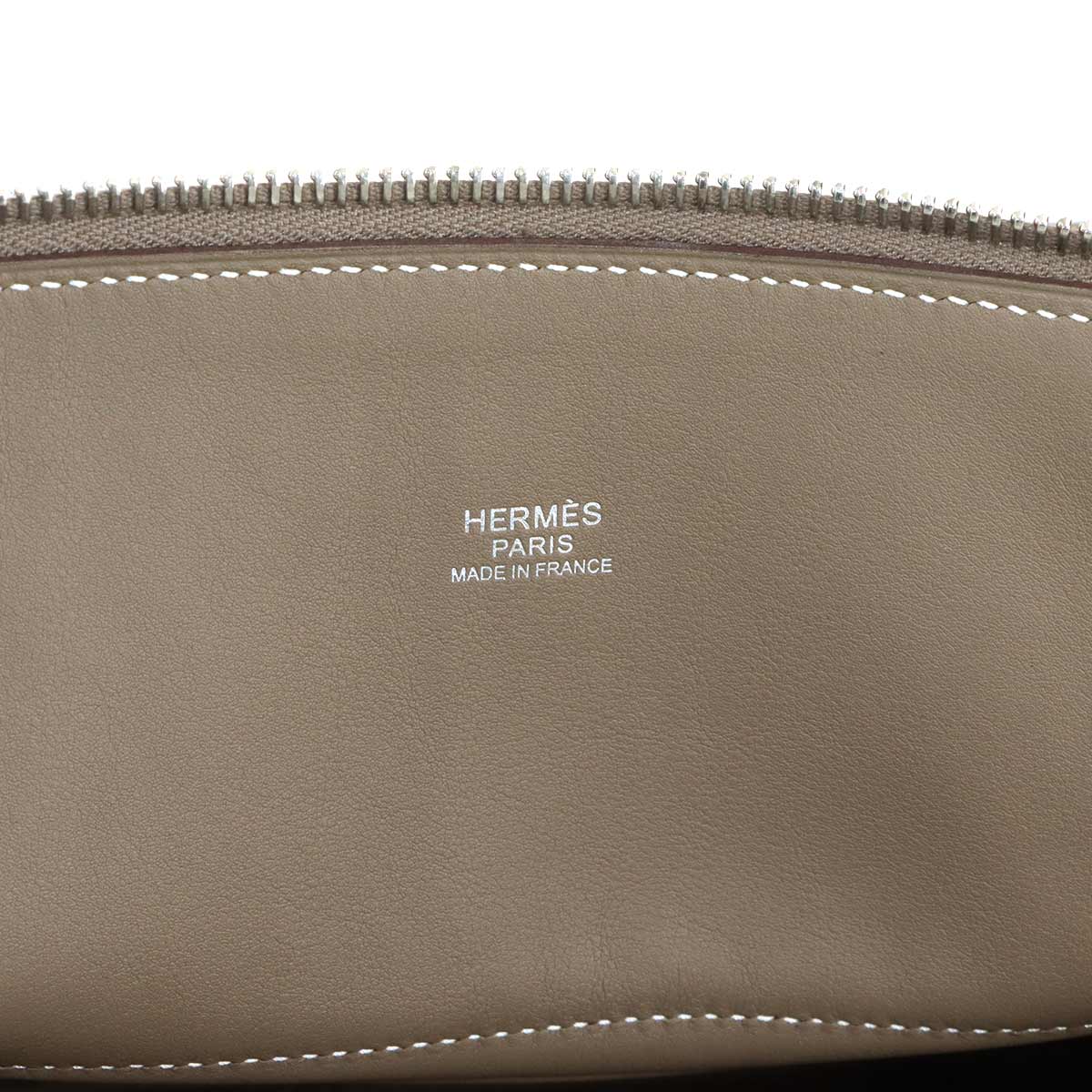 Bolide 31 2way Hand Shoulder Bag Taurillon Clemence Etoupe