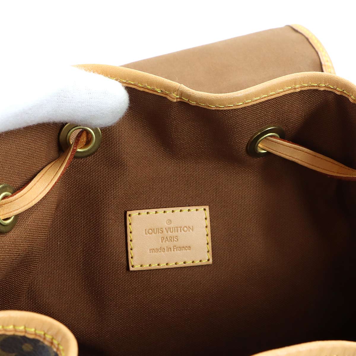 Monogram Sac A Dos Bosphore Backpack Brown M40107 Purse