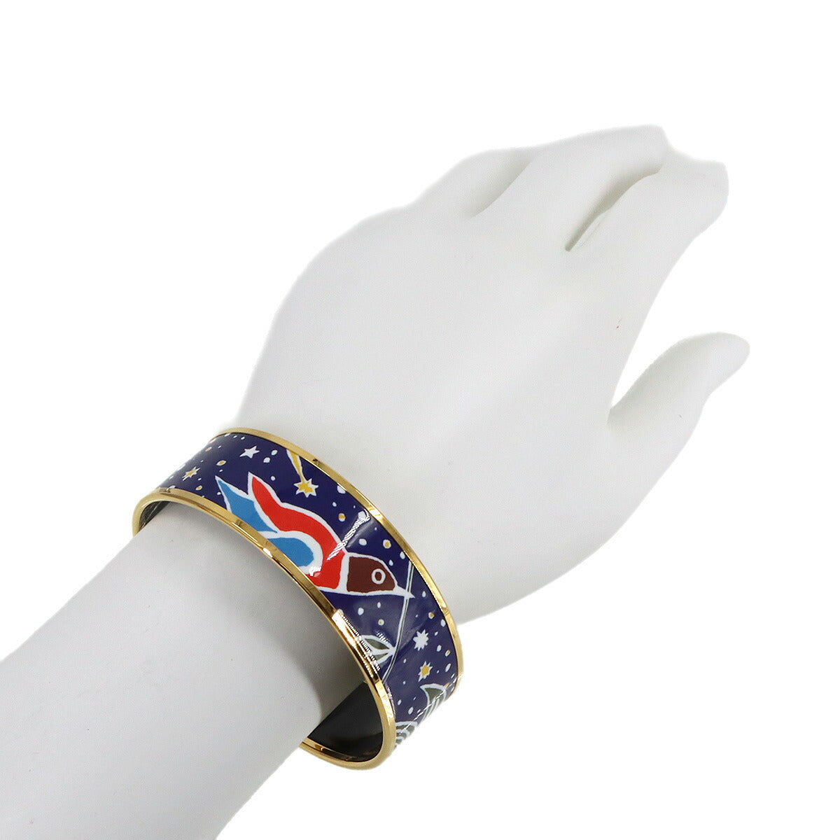 Email GM Bracelet Bangle Blue Gold Accessory